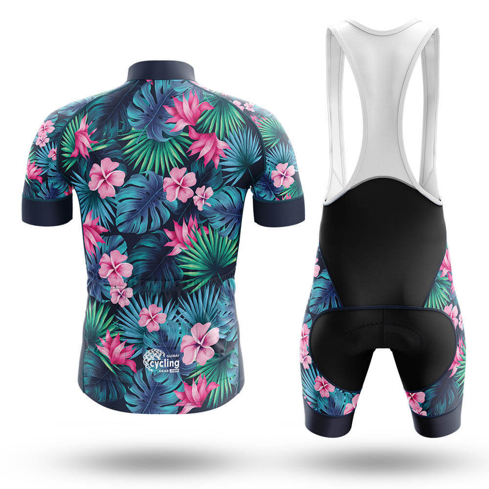 Flower Hawaiian - Men's Cycling Kit-Full Set-Global Cycling Gear