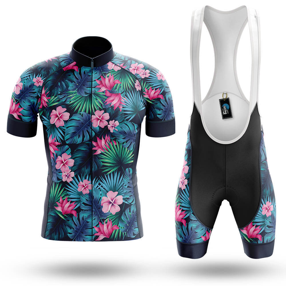 Flower Hawaiian - Men's Cycling Kit-Full Set-Global Cycling Gear