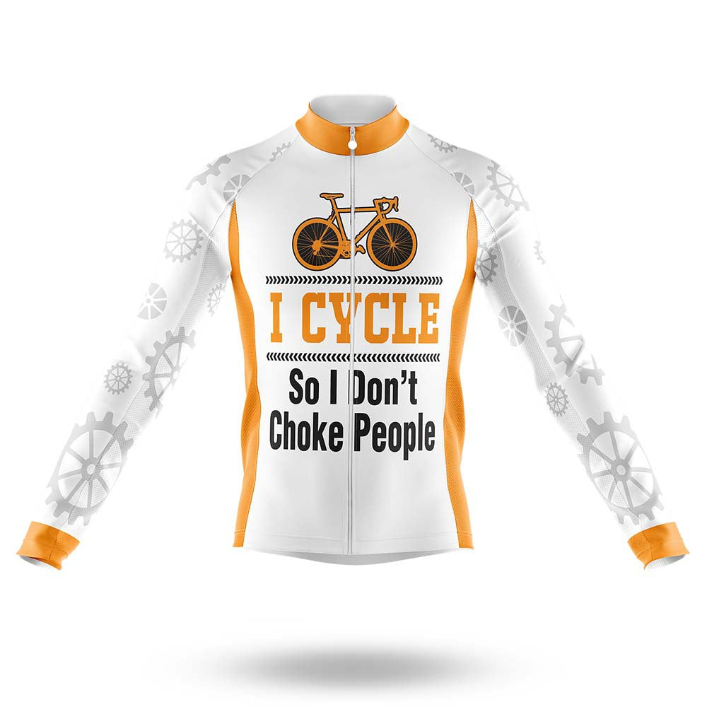 Cycle - Men's Cycling Kit-Long Sleeve Jersey-Global Cycling Gear