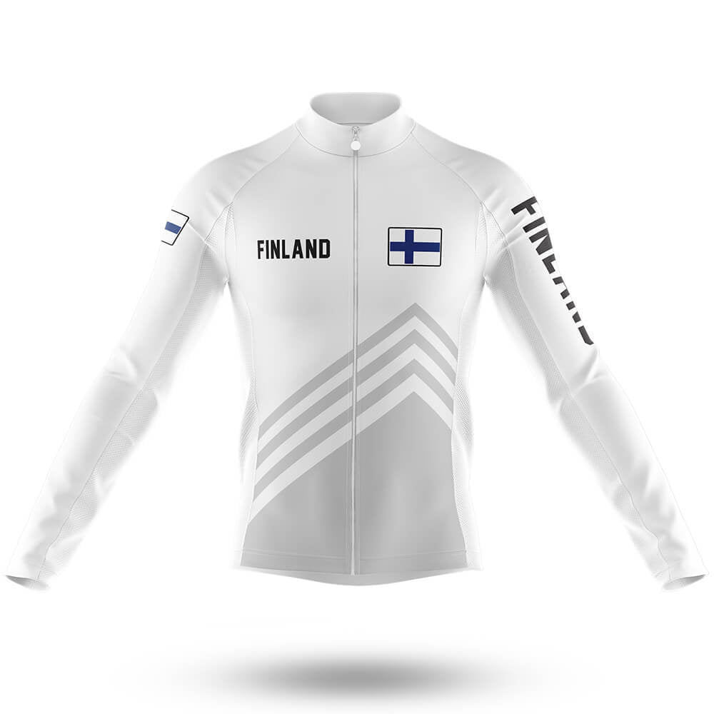 Finland S5 - Men's Cycling Kit-Long Sleeve Jersey-Global Cycling Gear