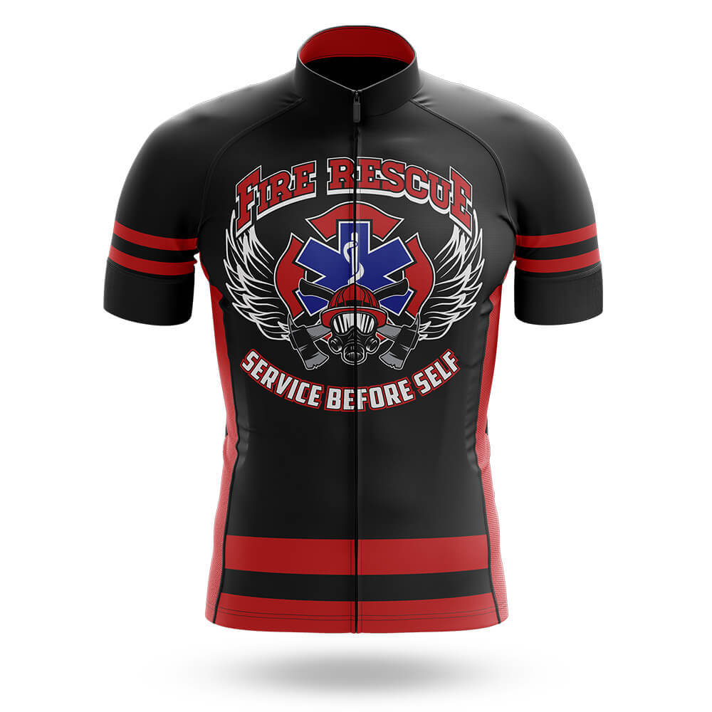 Fire Rescue - Men's Cycling Kit-Jersey Only-Global Cycling Gear