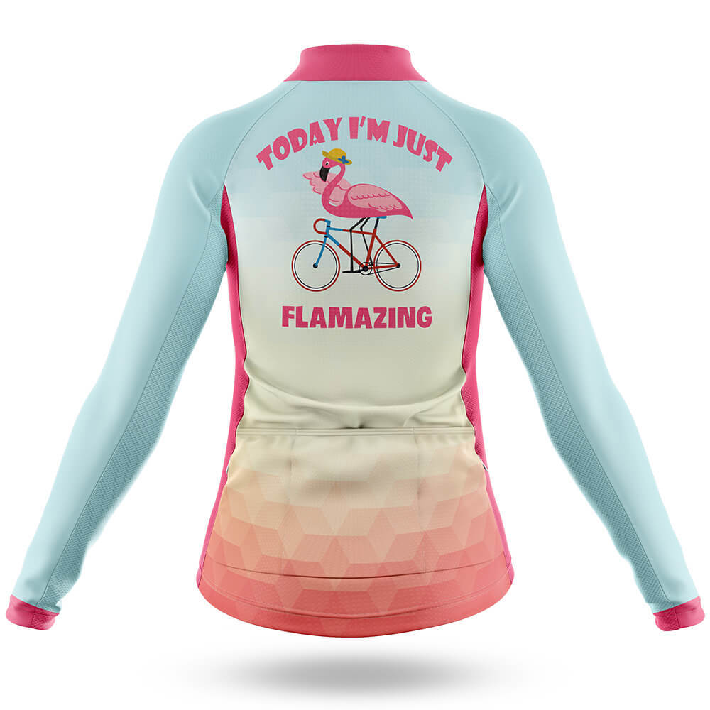 Flamazing - Women - Long Sleeve Jersey-S-Global Cycling Gear