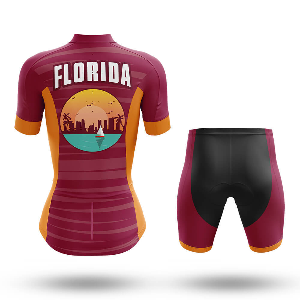 Florida V8 - Women - Cycling Kit-Full Set-Global Cycling Gear