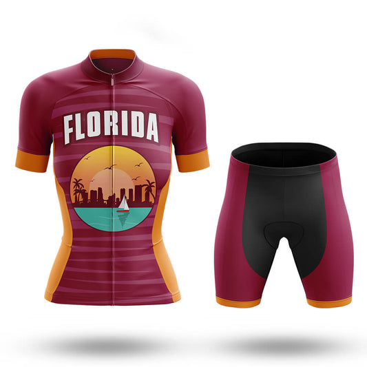 Florida V8 - Women - Cycling Kit-Full Set-Global Cycling Gear