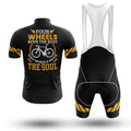 Two Wheels Move The Soul - Men's Cycling Kit-Full Set-Global Cycling Gear