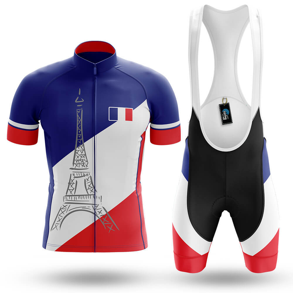 France Men's Cycling Kit-Full Set-Global Cycling Gear