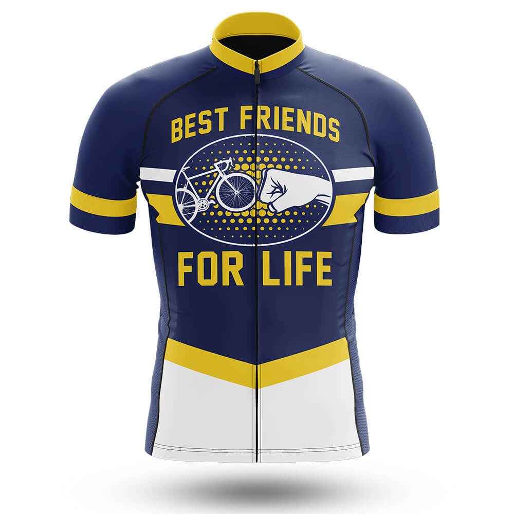 Best Friends For Life - Men's Cycling Kit-Jersey Only-Global Cycling Gear