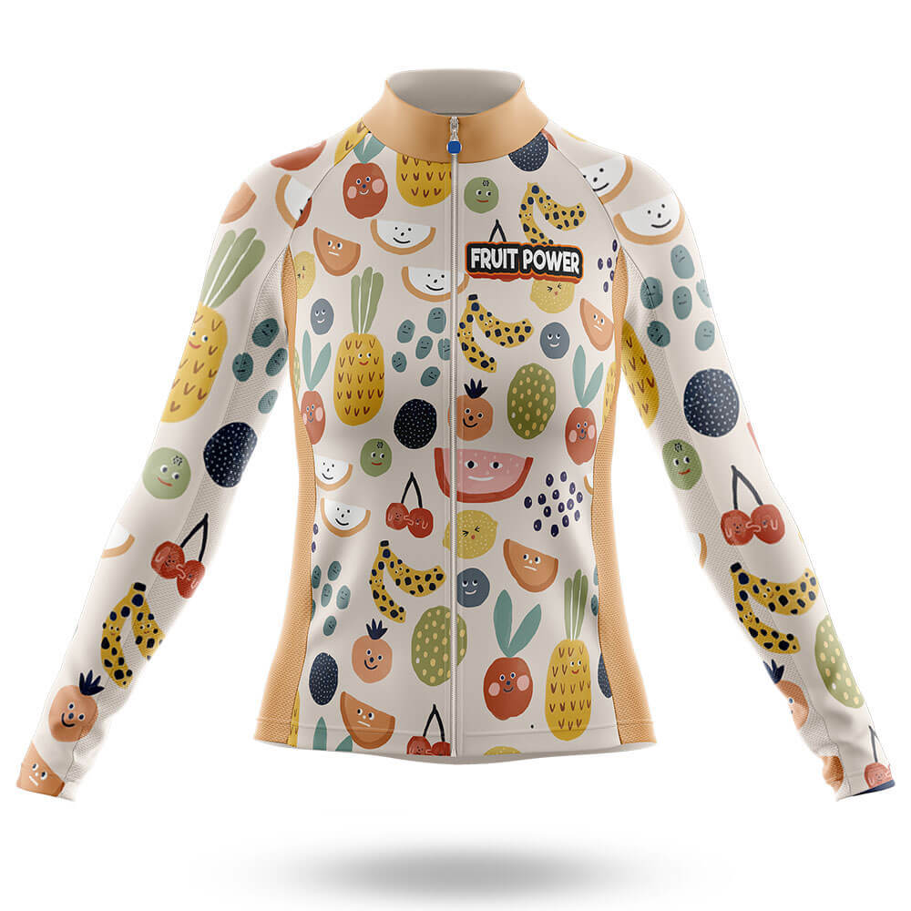 Fruit Power - Cycling Kit-Long Sleeve Jersey-Global Cycling Gear