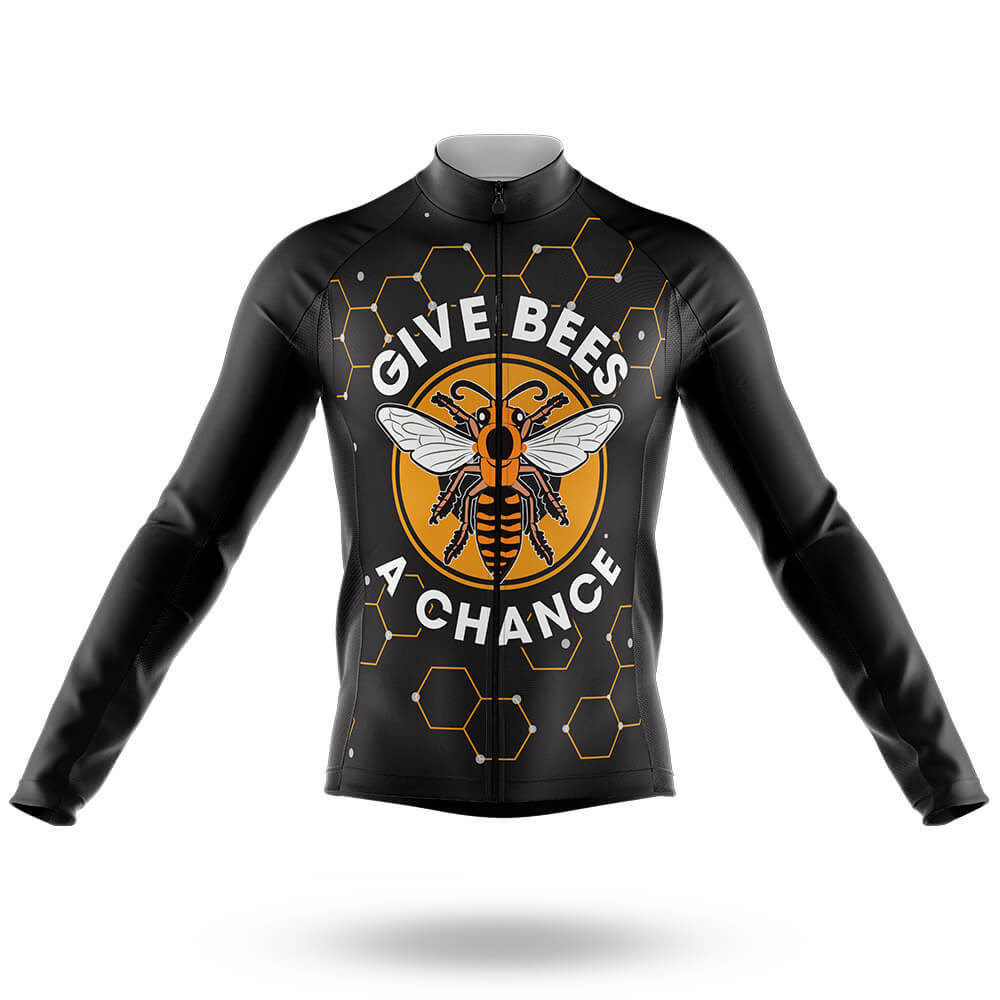 The Bees V3 - Cycling Kit-Long Sleeve Jersey-Global Cycling Gear