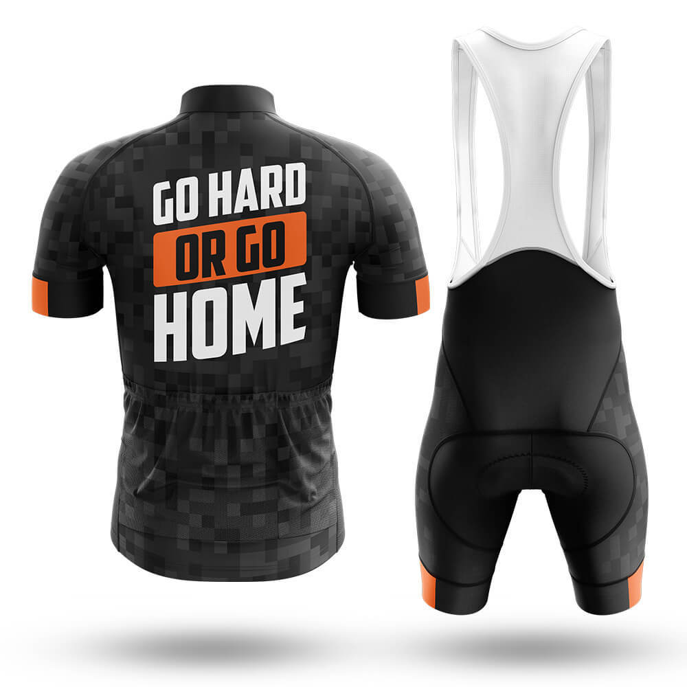 Go Hard Or Go Home - Men's Cycling Kit-Full Set-Global Cycling Gear