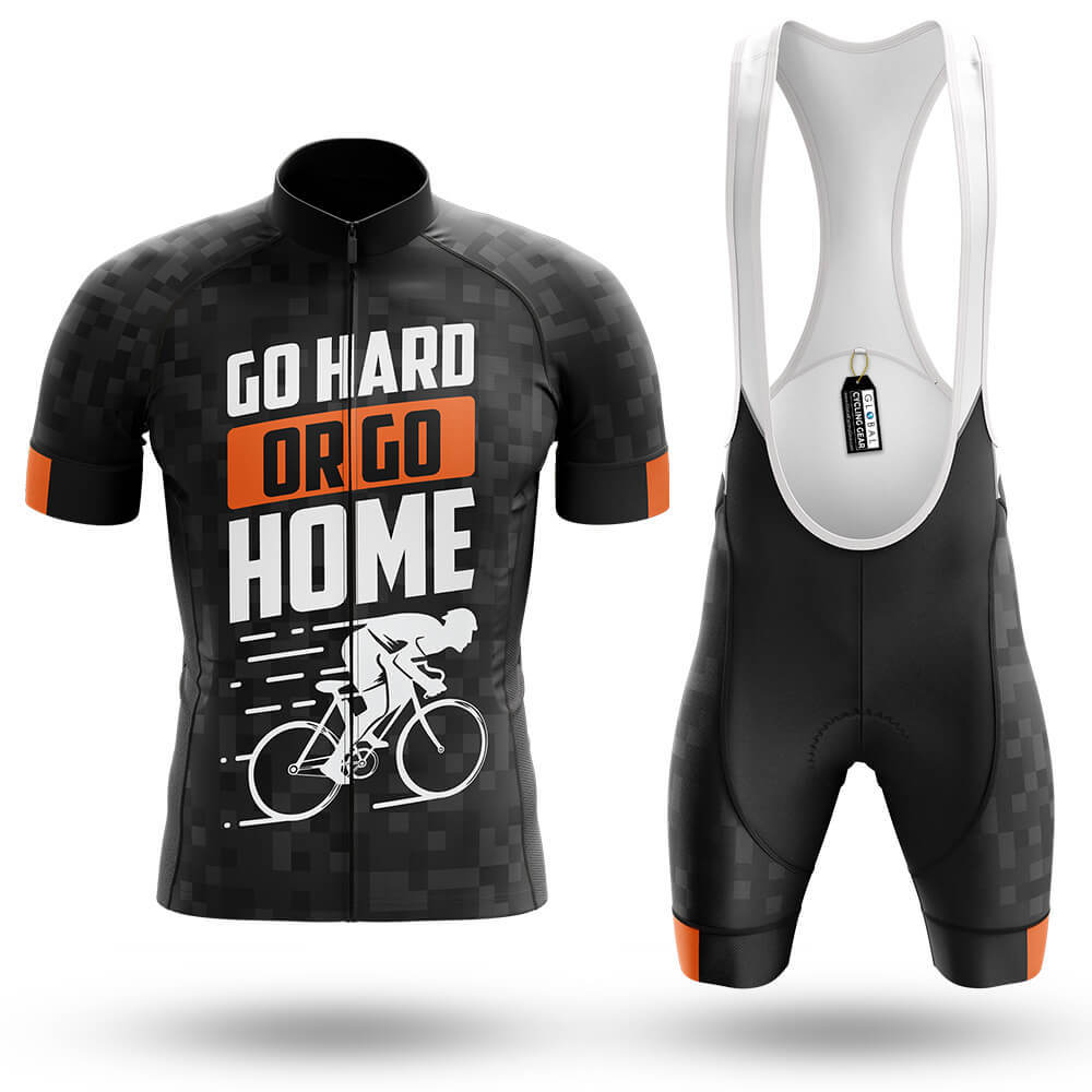 Go Hard Or Go Home - Men's Cycling Kit-Full Set-Global Cycling Gear