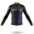 Georgia S2 - Men's Cycling Kit-Long Sleeve Jersey-Global Cycling Gear