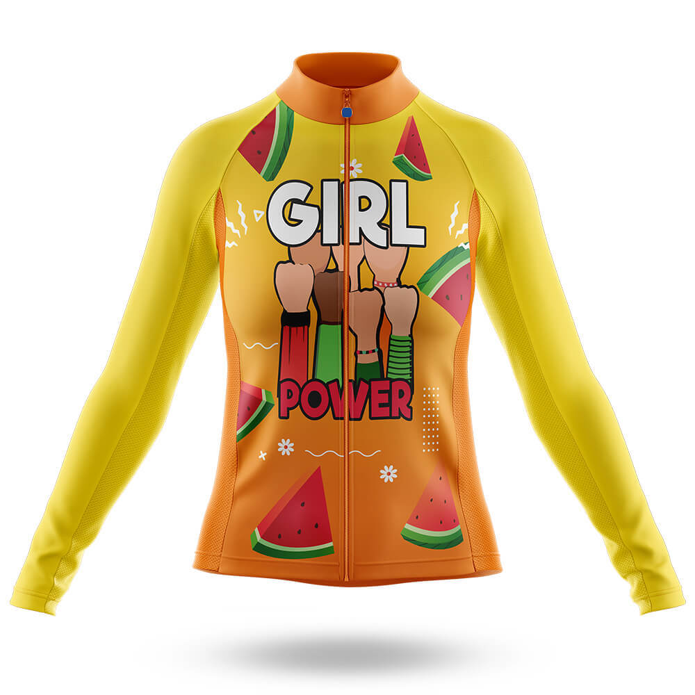 Girl Power - Women - Cycling Kit-Long Sleeve Jersey-Global Cycling Gear