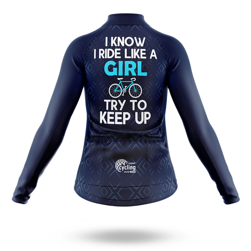Like A Girl - Women's Cycling Kit-Full Set-Global Cycling Gear