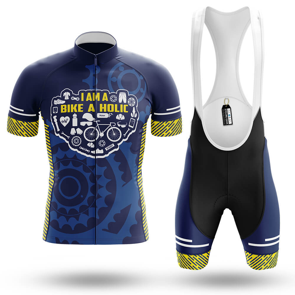 Bikeaholic - Men's Cycling Kit-Full Set-Global Cycling Gear