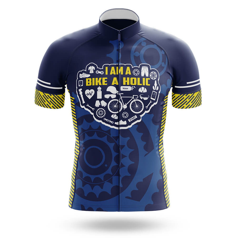 Bikeaholic - Men's Cycling Kit-Jersey Only-Global Cycling Gear