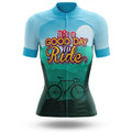 A Good Day To Ride - Women - Cycling Kit-Jersey Only-Global Cycling Gear