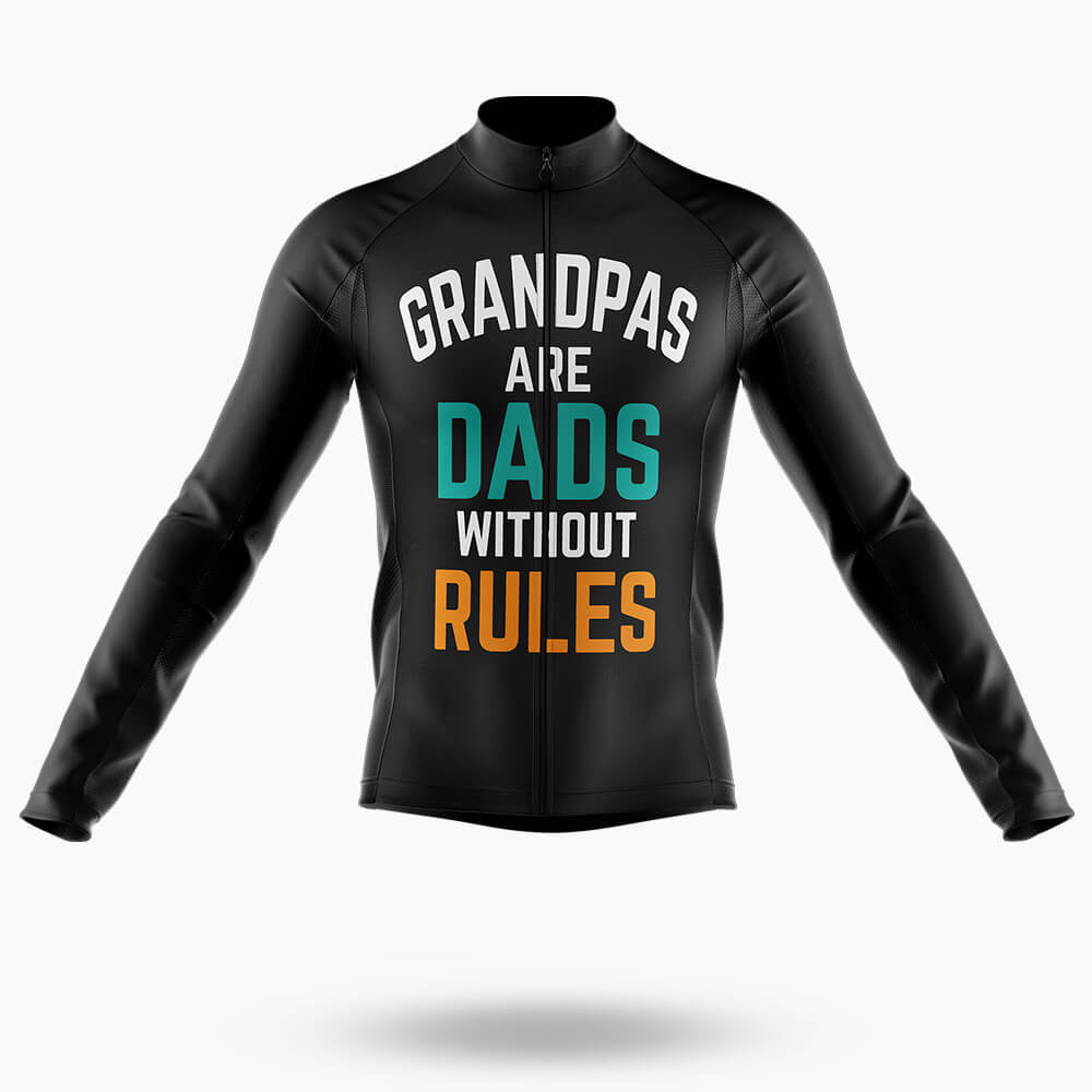 Grandpas - Men's Cycling Kit-Long Sleeve Jersey-Global Cycling Gear