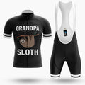 Grandpa Sloth - Men's Cycling Kit-Full Set-Global Cycling Gear