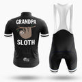 Grandpa Sloth - Men's Cycling Kit-Full Set-Global Cycling Gear