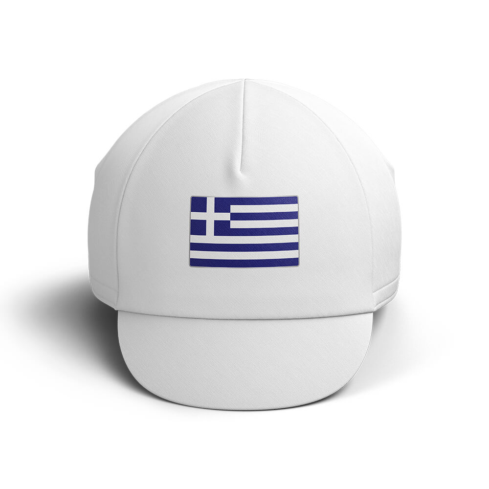 Greece Cycling Cap V4-Global Cycling Gear