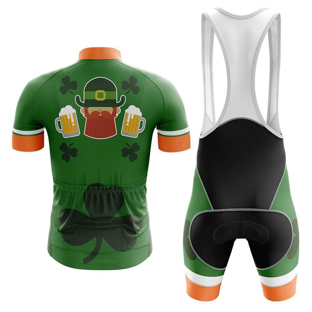 Happy St. Patrick's Day - Men's Cycling Kit-Full Set-Global Cycling Gear