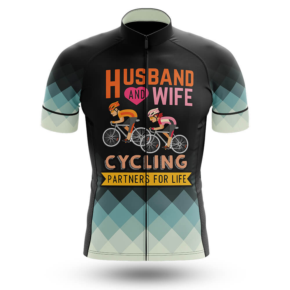 Husband And Wife - Men's Cycling Kit-Jersey Only-Global Cycling Gear