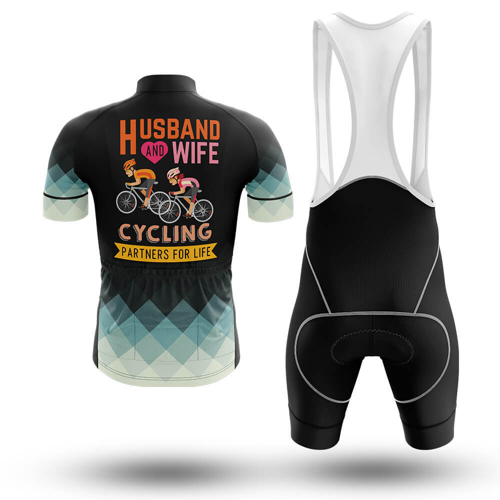 Husband And Wife - Men's Cycling Kit Bike Jersey And Bib Shorts Jersey Only / M Husband And Wife - Men's Cycling Kit Bike Jersey And Bib Shorts Jersey Only / M