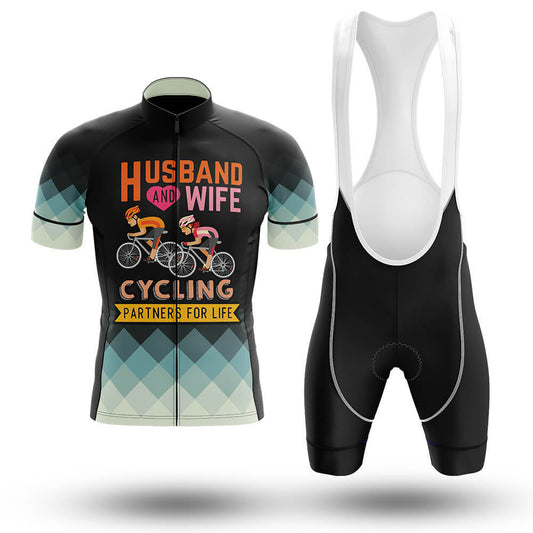 Husband And Wife - Men's Cycling Kit-Full Set-Global Cycling Gear