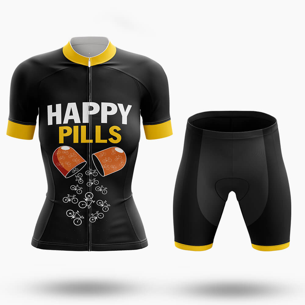 Happy Pills - Women's Cycling Kit-Full Set-Global Cycling Gear