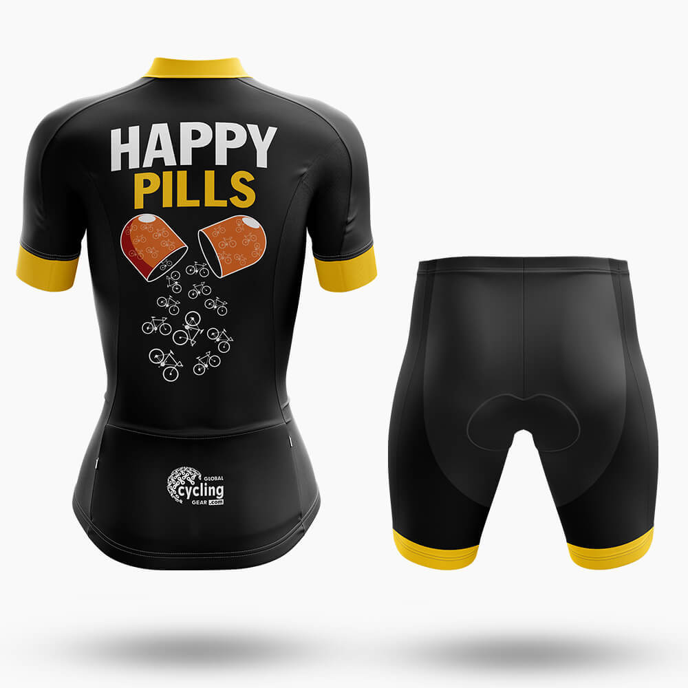 Happy Pills - Women's Cycling Kit-Full Set-Global Cycling Gear