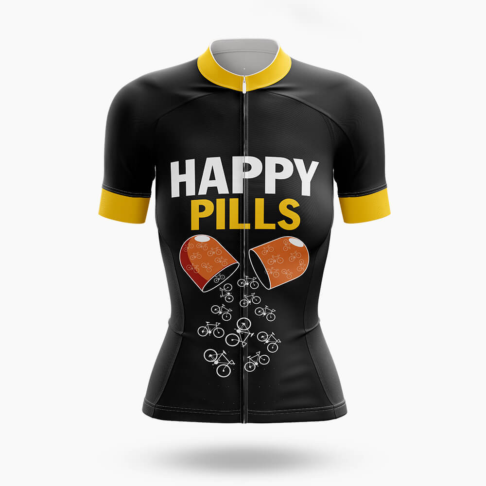 Happy Pills - Women's Cycling Kit-Jersey Only-Global Cycling Gear