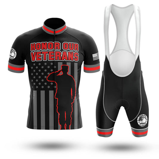 Honor Our Veterans - Men's Cycling Kit-Full Set-Global Cycling Gear
