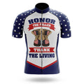 Honor The Fallen V2 - Men's Cycling Kit-Jersey Only-Global Cycling Gear