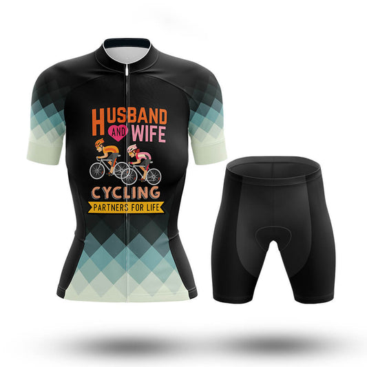 Husband And Wife - Women's Cycling Kit-Full Set-Global Cycling Gear