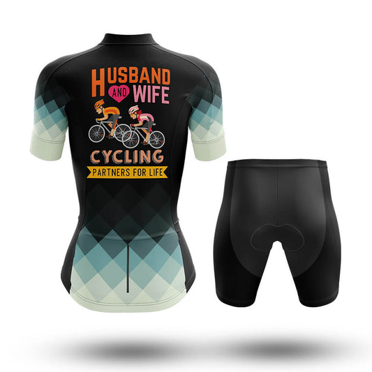 Husband And Wife - Women's Cycling Kit-Full Set-Global Cycling Gear