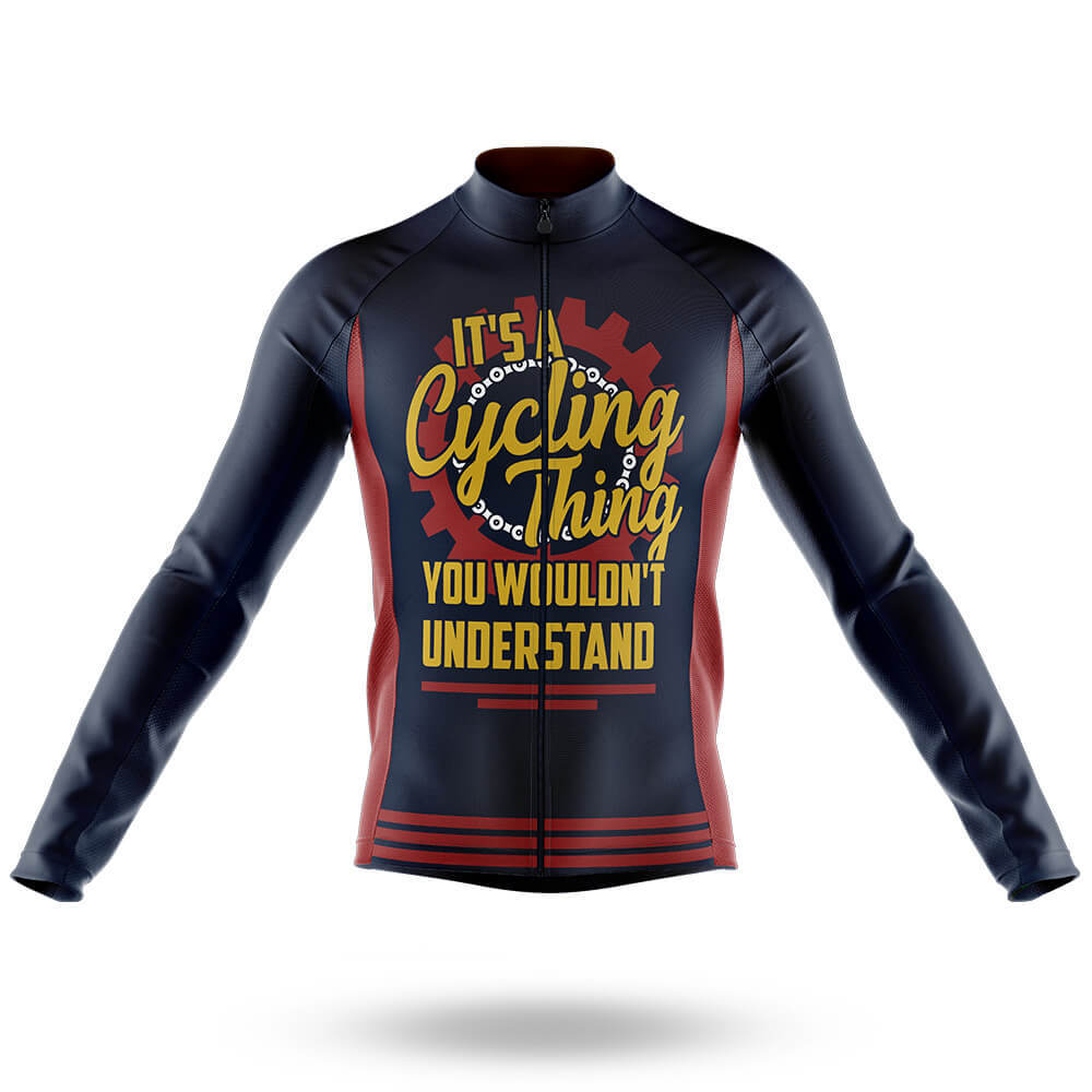 Cycling Thing - Men's Cycling Kit-Long Sleeve Jersey-Global Cycling Gear