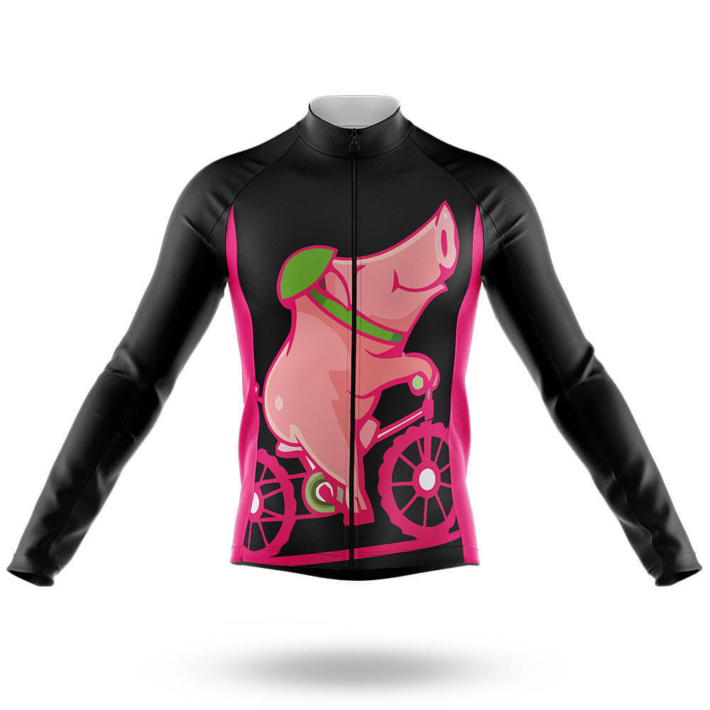 PIG - Men's Cycling Kit-Long Sleeve Jersey-Global Cycling Gear