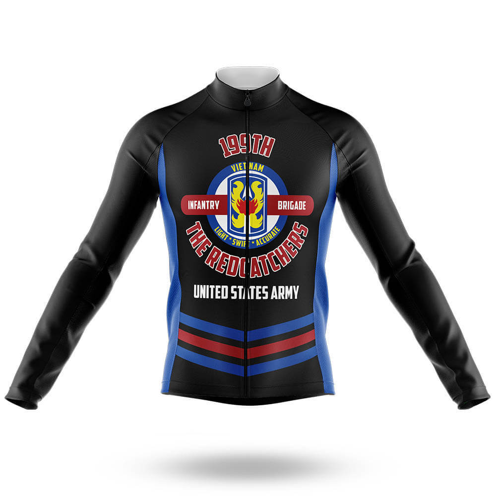 199th Infantry Brigade - Men's Cycling Kit-Long Sleeve Jersey-Global Cycling Gear
