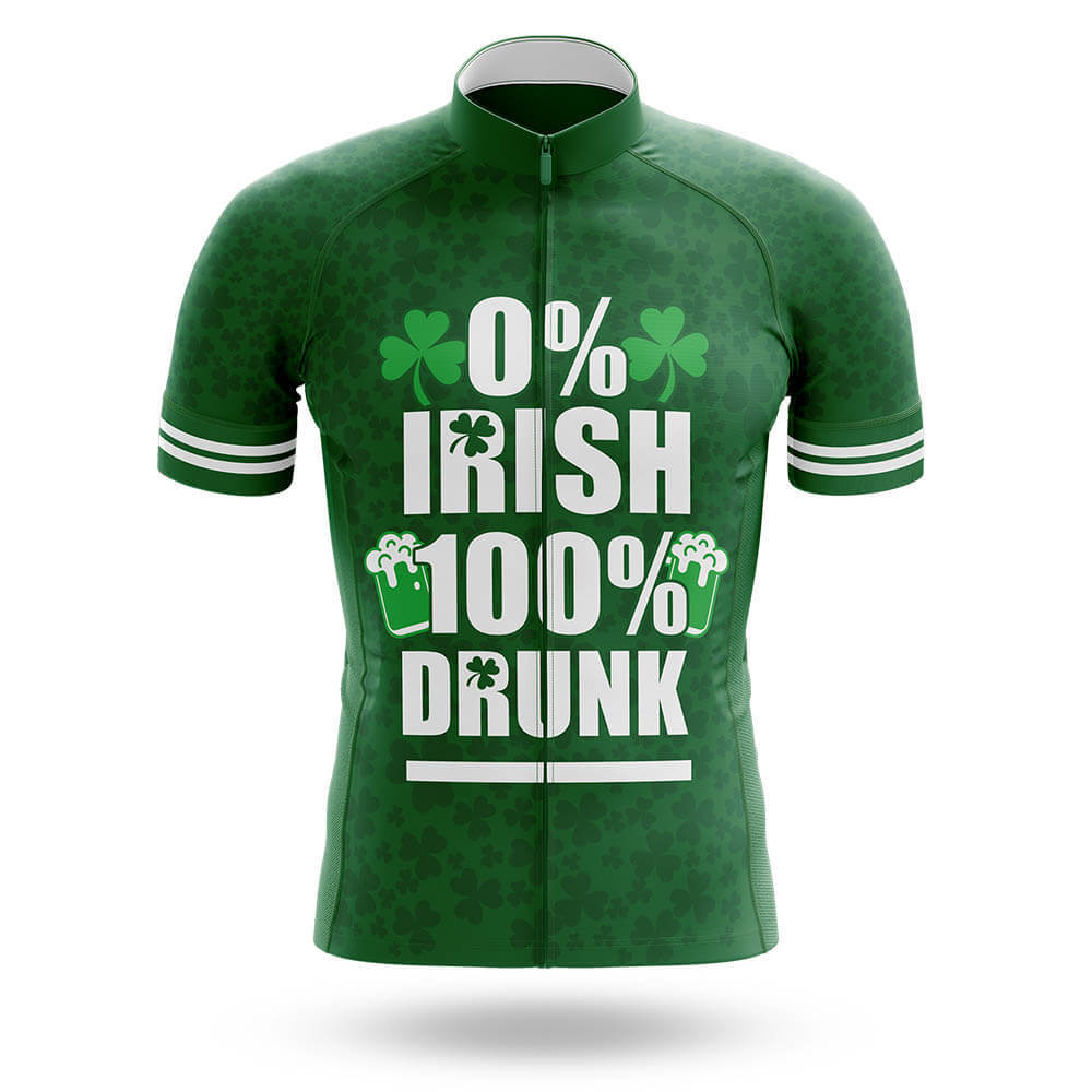0 Irish 100 Drunk - Men's Cycling Kit-Jersey Only-Global Cycling Gear