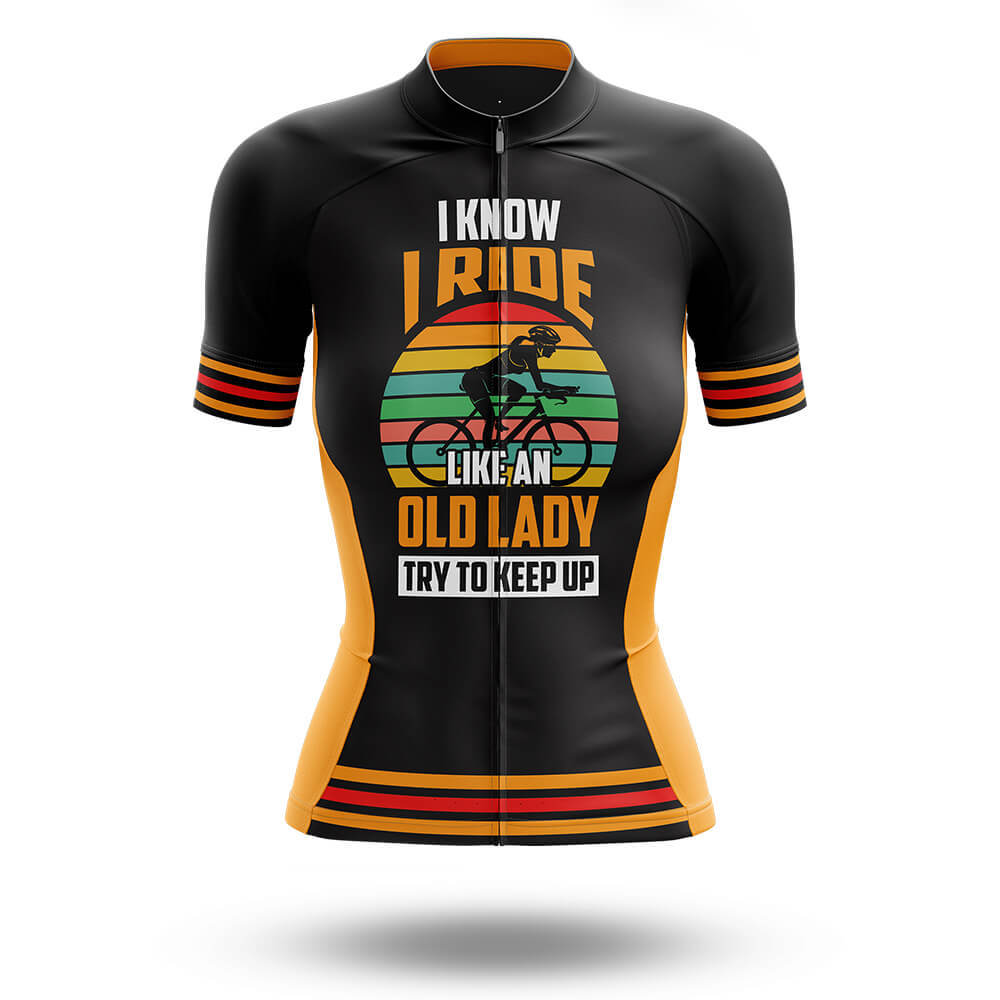 Old Lady - Cycling Kit-Jersey Only-Global Cycling Gear
