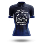 Crazy Woman - Women - Cycling Kit-Jersey Only-Global Cycling Gear