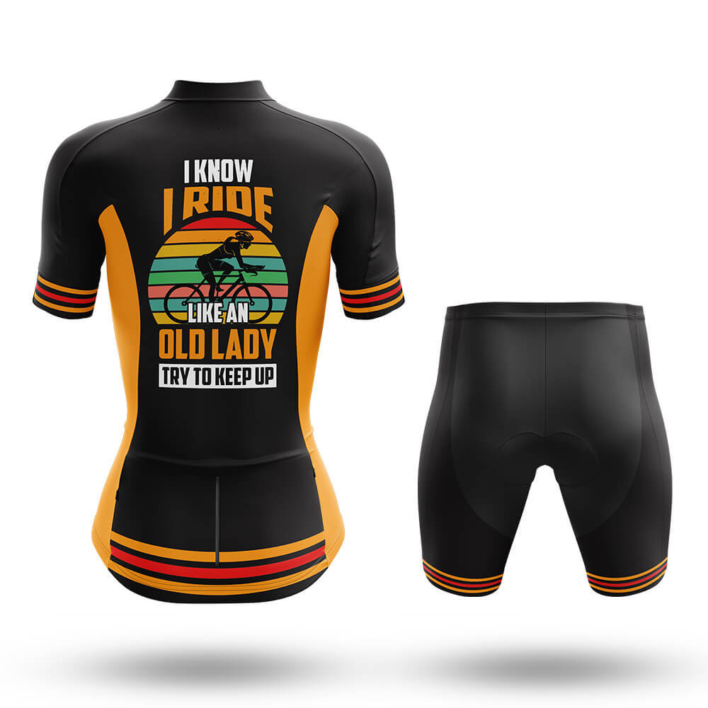 Old Lady - Cycling Kit-Full Set-Global Cycling Gear