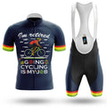 I'm Retired V2 - Men's Cycling Kit-Full Set-Global Cycling Gear