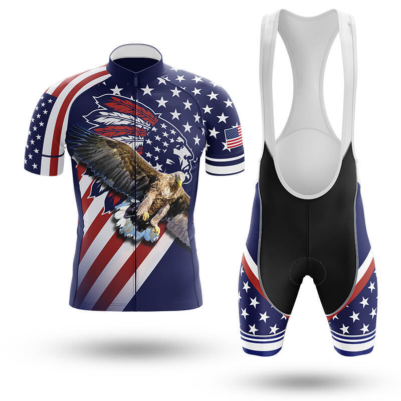 Native American - Men's Cycling Kit-Full Set-Global Cycling Gear