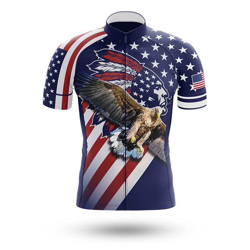 Native American - Men's Cycling Kit-Jersey Only-Global Cycling Gear