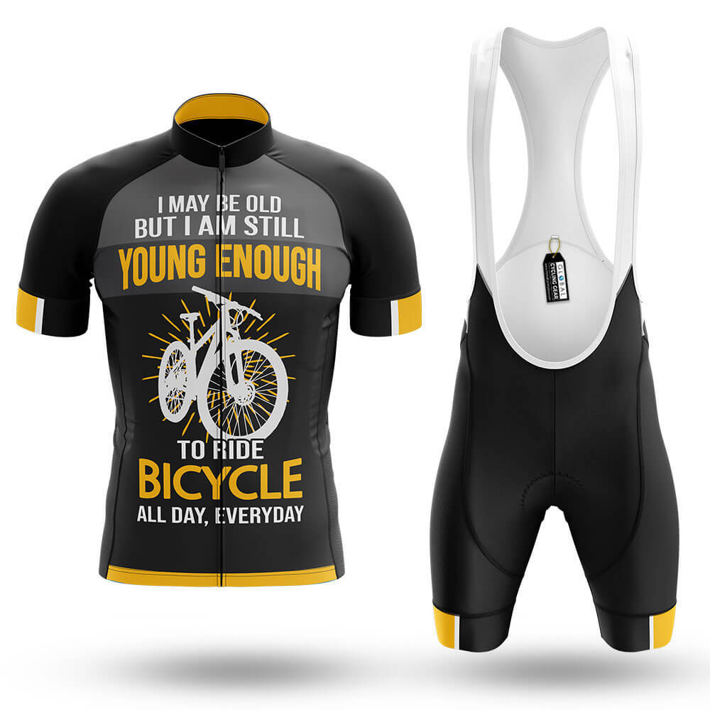I May Be Old - Men's Cycling Kit-Full Set-Global Cycling Gear