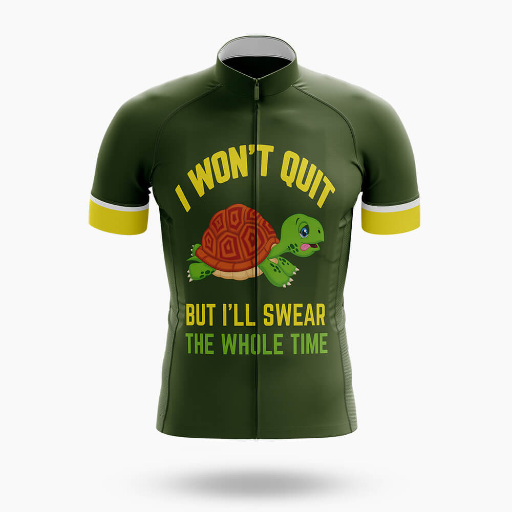 I Won't Quit - Men's Cycling Kit-Jersey Only-Global Cycling Gear