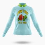 I Won't Quit - Women's Cycling Kit-Long Sleeve Jersey-Global Cycling Gear