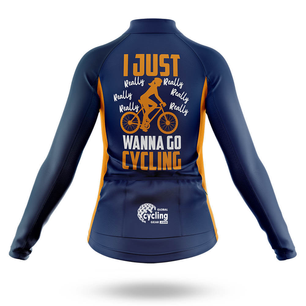 Really Wanna Go - Women- Cycling Kit-Full Set-Global Cycling Gear